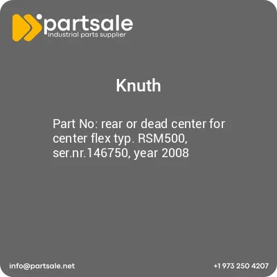 rear-or-dead-center-for-center-flex-typ-rsm500-sernr146750-year-2008