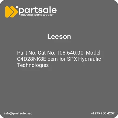 cat-no-10864000-model-c4d28nk8e-oem-for-spx-hydraulic-technologies