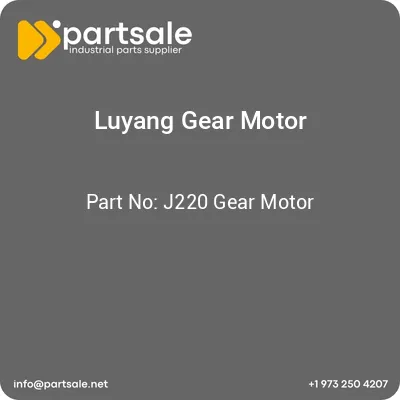j220-gear-motor