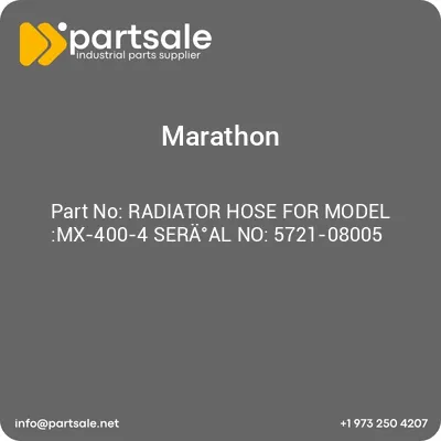 radiator-hose-for-model-mx-400-4-seraal-no-5721-08005