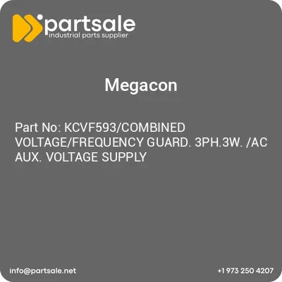 kcvf593combined-voltagefrequency-guard-3ph3w-ac-aux-voltage-supply