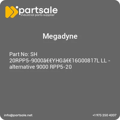 sh-20rpp5-9000ayhga16g00817l-ll-alternative-9000-rpp5-20