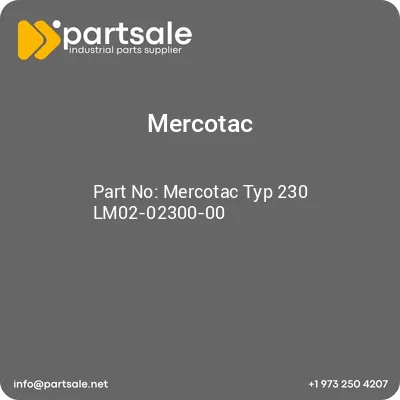 mercotac-typ-230-lm02-02300-00