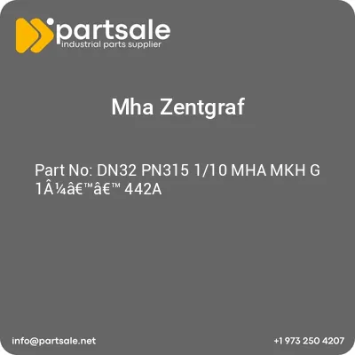 dn32-pn315-110-mha-mkh-g-1a14atmatm-442a