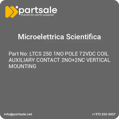 ltcs-250-1no-pole-72vdc-coil-auxiliary-contact-2no2nc-vertical-mounting