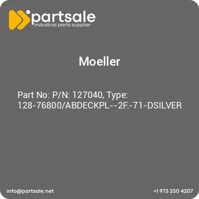 pn-127040-type-128-76800abdeckpl-2f-71-dsilver