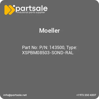 pn-143500-type-xspbm08503-sond-ral