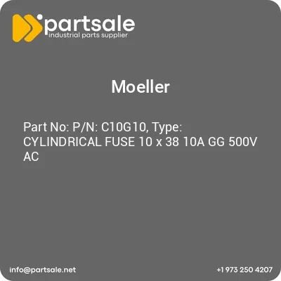 pn-c10g10-type-cylindrical-fuse-10-x-38-10a-gg-500v-ac