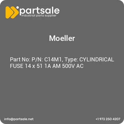 pn-c14m1-type-cylindrical-fuse-14-x-51-1a-am-500v-ac