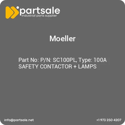 pn-sc100pl-type-100a-safety-contactor-lamps