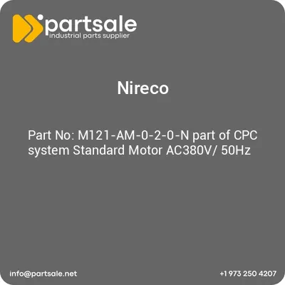 m121-am-0-2-0-n-part-of-cpc-system-standard-motor-ac380v-50hz