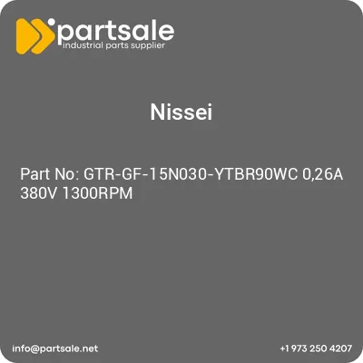 gtr-gf-15n030-ytbr90wc-026a-380v-1300rpm