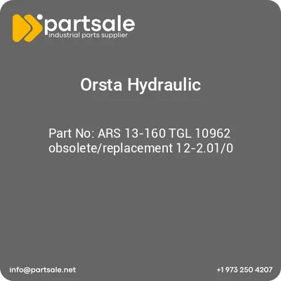 ars-13-160-tgl-10962-obsoletereplacement-12-2010