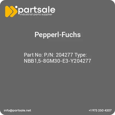 pn-204277-type-nbb15-8gm30-e3-y204277