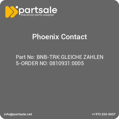 bnb-trkgleiche-zahlen-5-order-no-08109310005