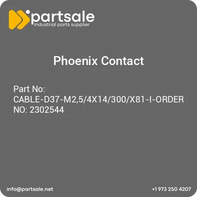 cable-d37-m254x14300x81-i-order-no-2302544