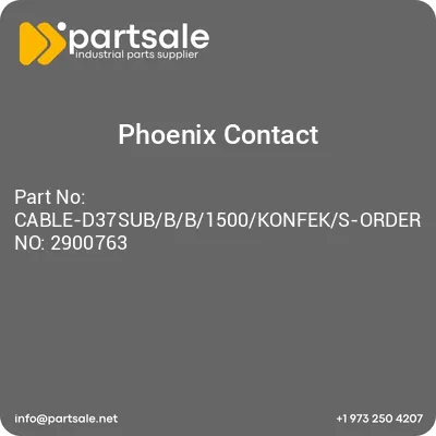 cable-d37subbb1500konfeks-order-no-2900763