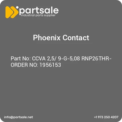 ccva-25-9-g-508-rnp26thr-order-no-1956153