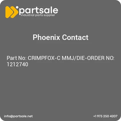 crimpfox-c-mmjdie-order-no-1212740