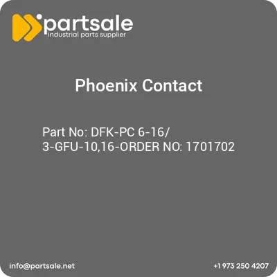 dfk-pc-6-16-3-gfu-1016-order-no-1701702