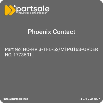 hc-hv-3-tfl-52m1pg16s-order-no-1773501