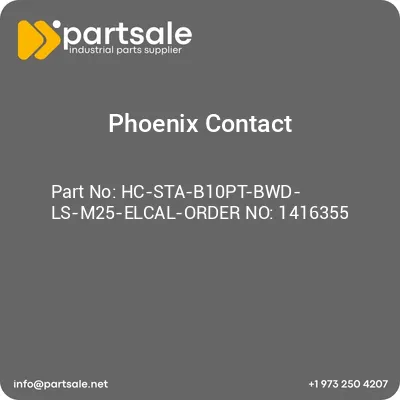 hc-sta-b10pt-bwd-ls-m25-elcal-order-no-1416355