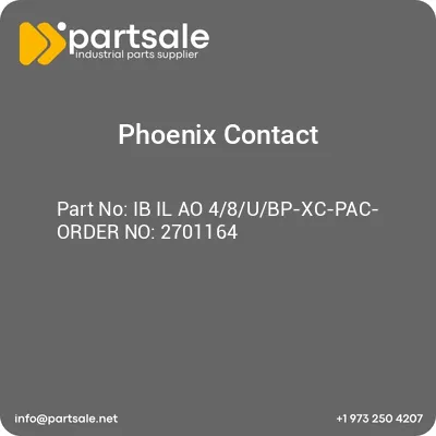 ib-il-ao-48ubp-xc-pac-order-no-2701164