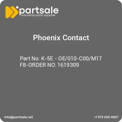 k-5e-oe010-c00m17-f8-order-no-1619309