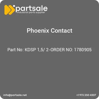 kdsp-15-2-order-no-1780905