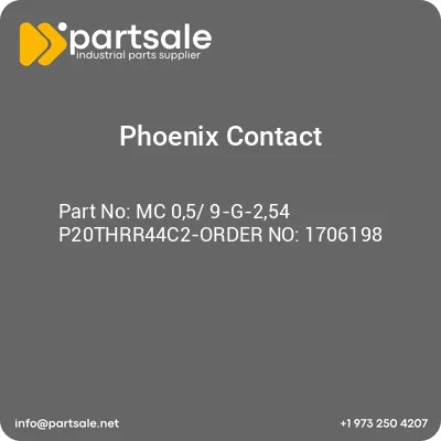 mc-05-9-g-254-p20thrr44c2-order-no-1706198