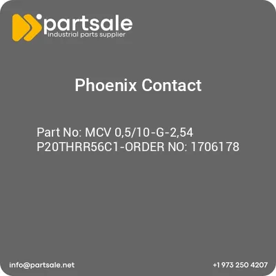 mcv-0510-g-254-p20thrr56c1-order-no-1706178