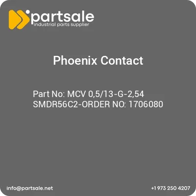 mcv-0513-g-254-smdr56c2-order-no-1706080