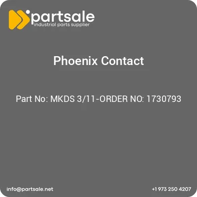 mkds-311-order-no-1730793