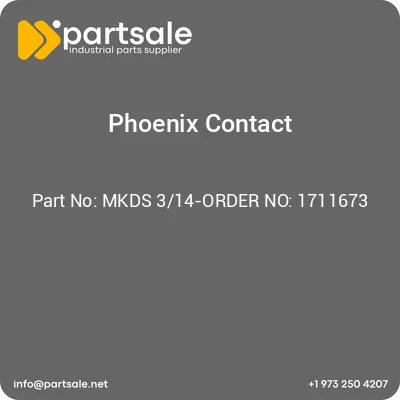 mkds-314-order-no-1711673