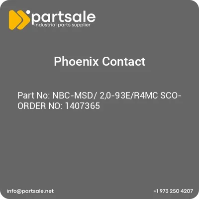 nbc-msd-20-93er4mc-sco-order-no-1407365