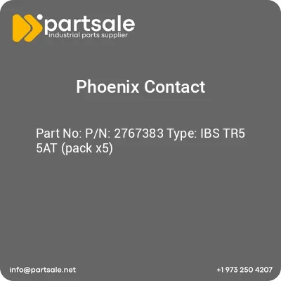 pn-2767383-type-ibs-tr5-5at-pack-x5