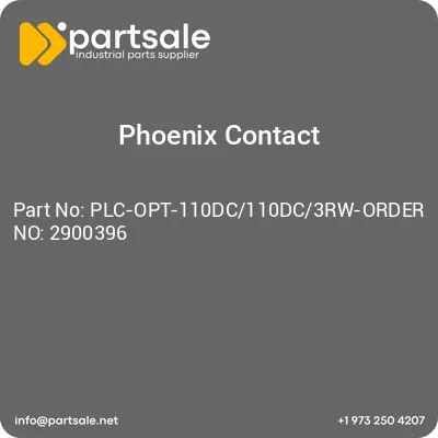 plc-opt-110dc110dc3rw-order-no-2900396