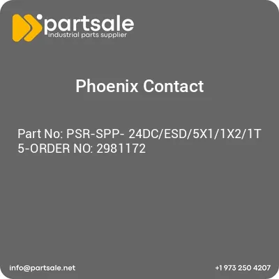 psr-spp-24dcesd5x11x21t-5-order-no-2981172