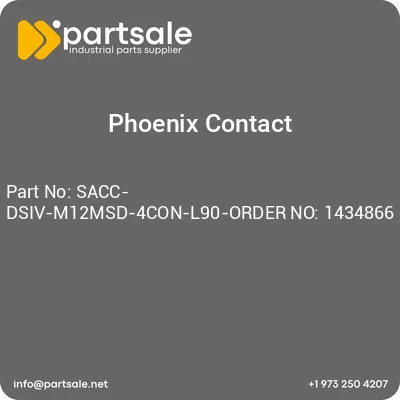 sacc-dsiv-m12msd-4con-l90-order-no-1434866