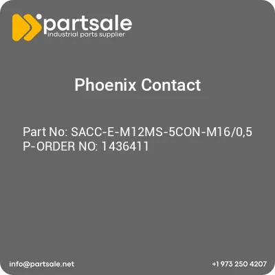 sacc-e-m12ms-5con-m1605-p-order-no-1436411