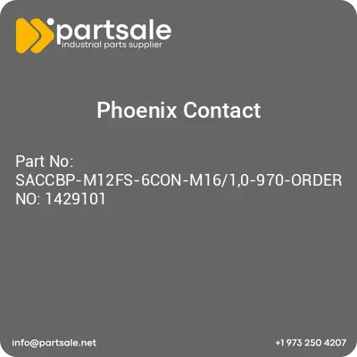 saccbp-m12fs-6con-m1610-970-order-no-1429101