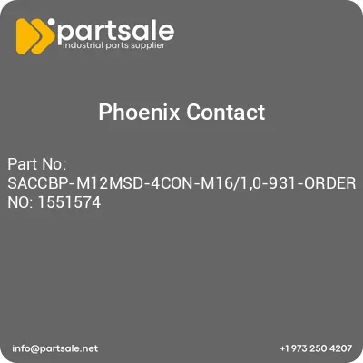 saccbp-m12msd-4con-m1610-931-order-no-1551574