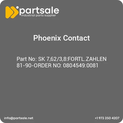 sk-76238fortlzahlen-81-90-order-no-08045490081