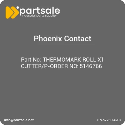 thermomark-roll-x1-cutterp-order-no-5146766