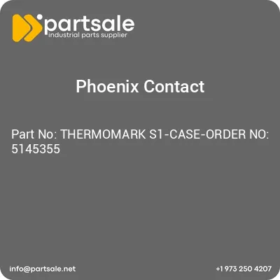 thermomark-s1-case-order-no-5145355