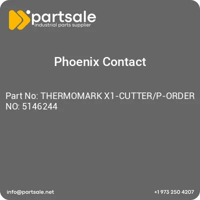 thermomark-x1-cutterp-order-no-5146244