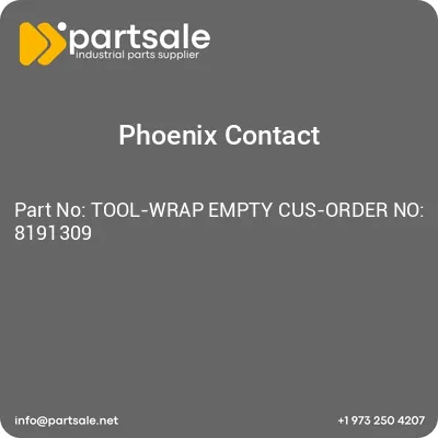 tool-wrap-empty-cus-order-no-8191309