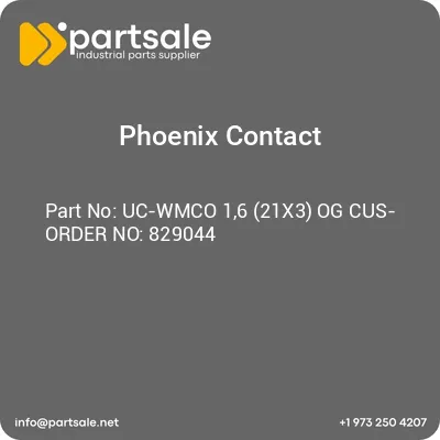 uc-wmco-16-21x3-og-cus-order-no-829044