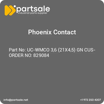 uc-wmco-36-21x45-gn-cus-order-no-829084