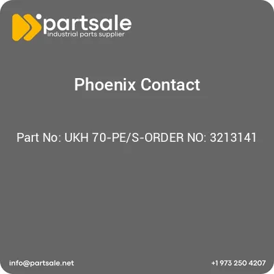 ukh-70-pes-order-no-3213141